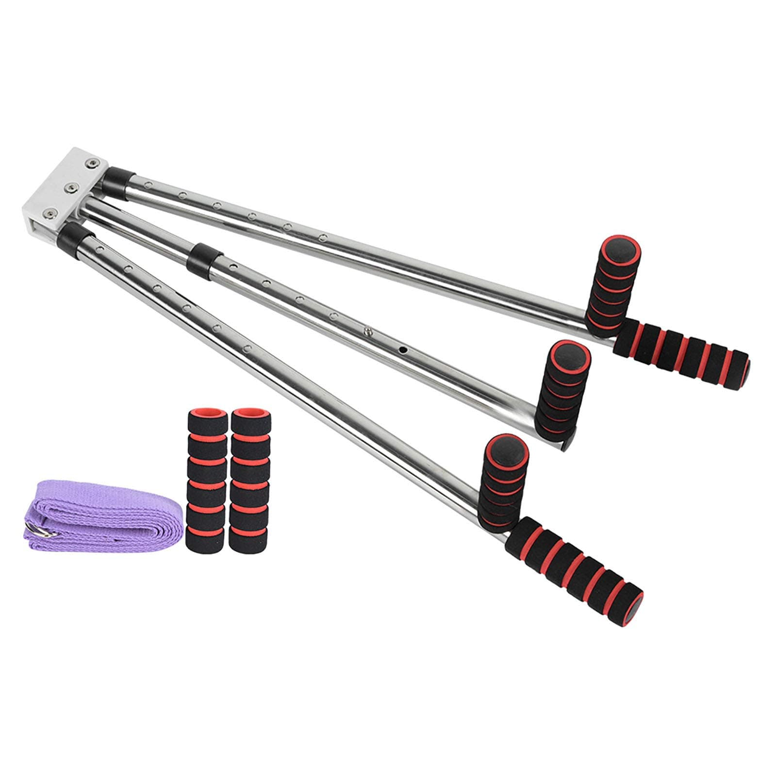 Asixxsix Leg Stretcher, 3 Bar Leg Split Stretching Machine Flexibility Stretch Split Trainer Flexibility Stretching Equipment for Yoga Dance Gymnastics Training Equipment