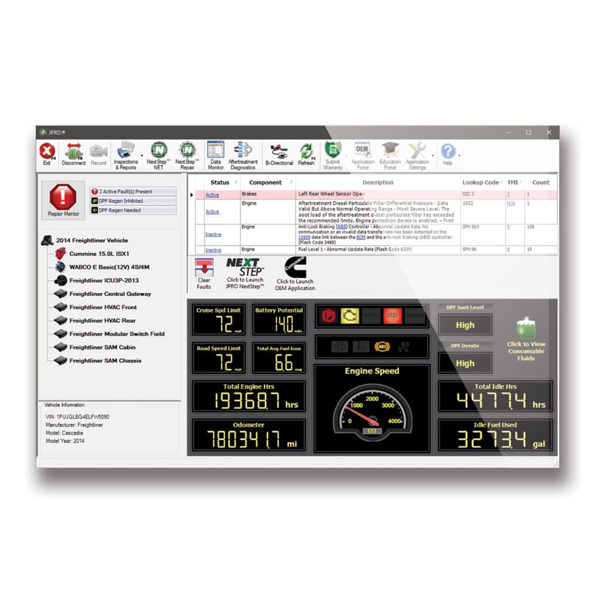 JPRO Professional Diagnostic Software - Annual Subscription (NRS-212100-ANS)