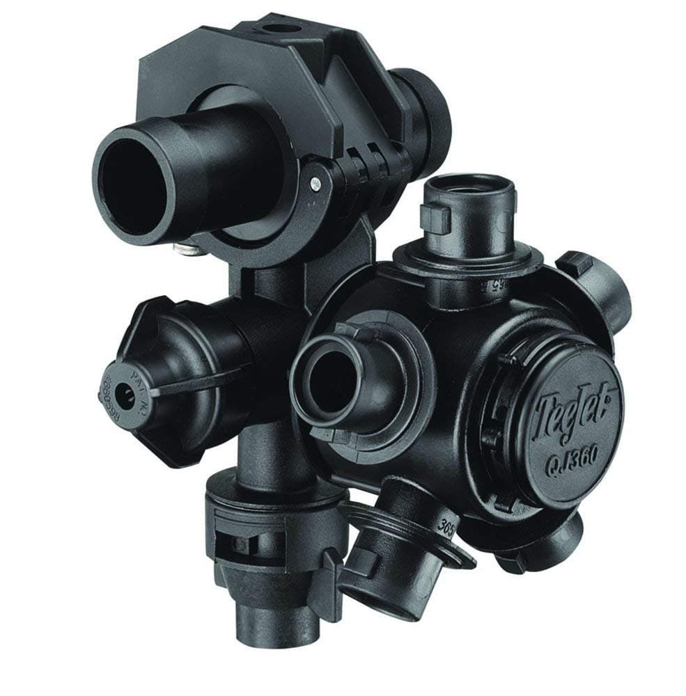 TeeJet 3/4" 5-Outlet Double Nozzle Body for Dry Booms (QJ365C-750-2-NYB)