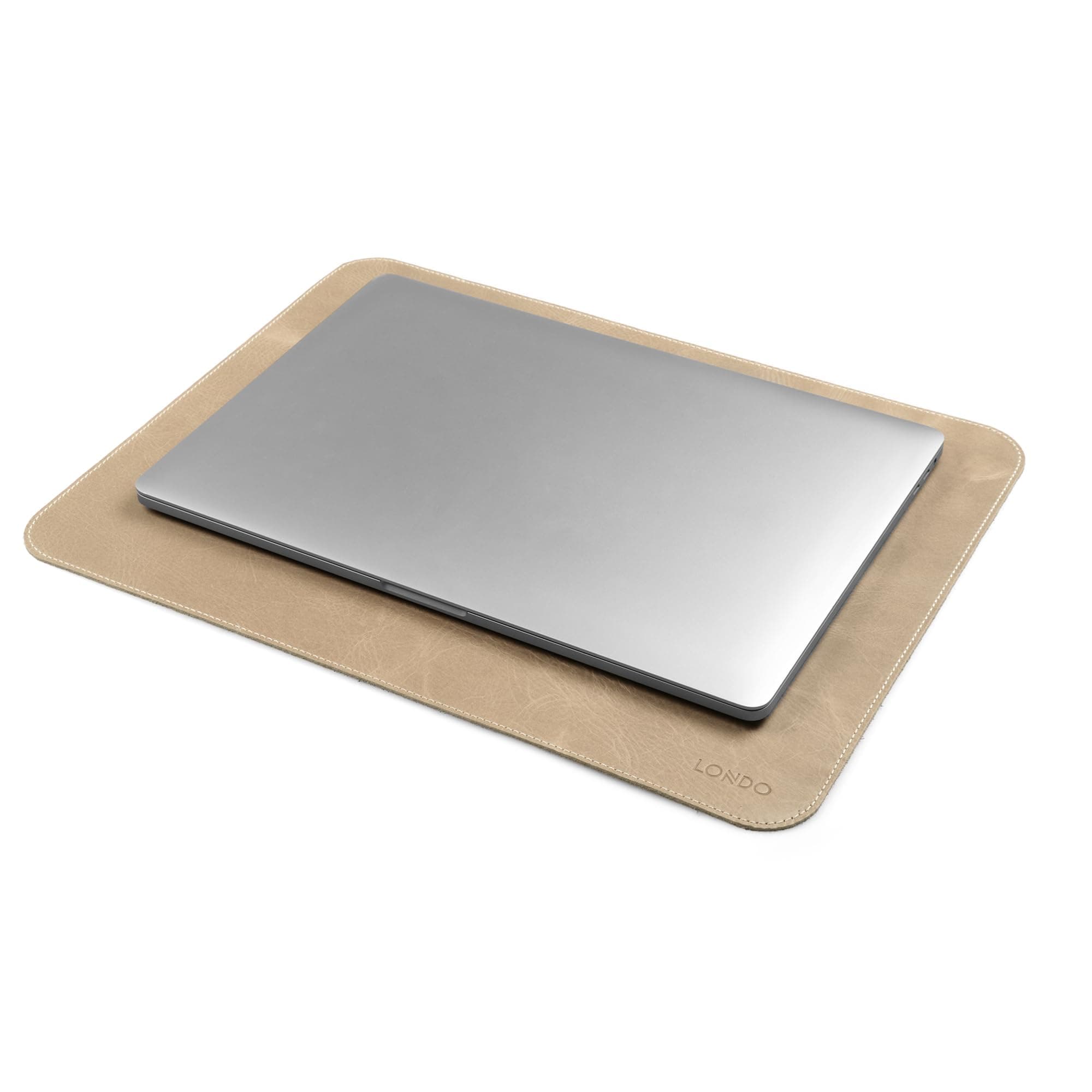 Top Grain Leather Mouse Pad – Desk Mat for Keyboard and Mouse, Large Leather Office Desk Pad