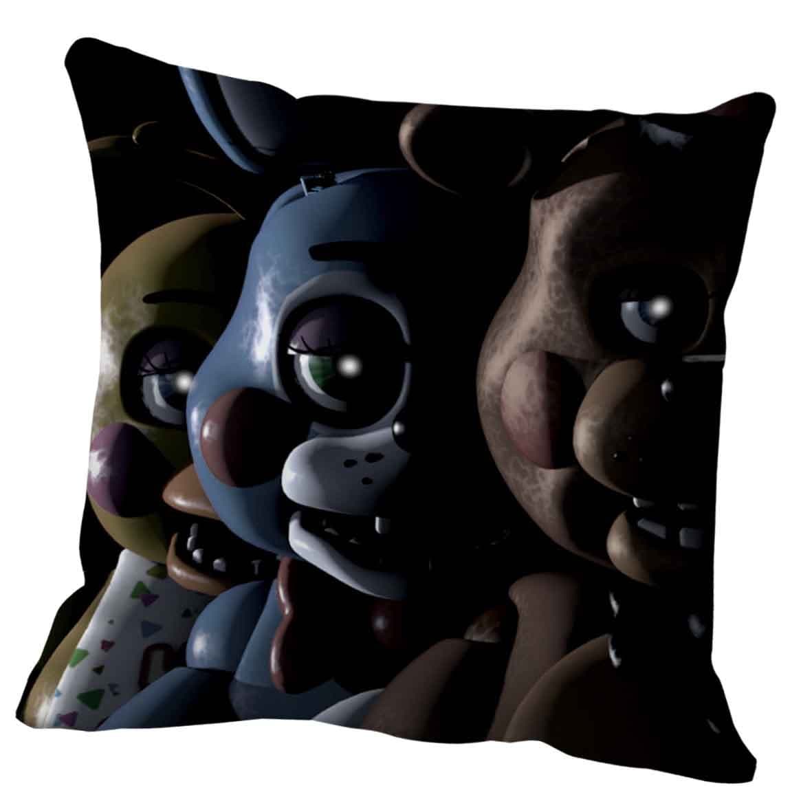 Five nights at freddys Cushion Pillow Case 18"x18"