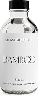 Bamboo Diffuser Oil - Hotel & Home Luxury Scents Inspired by The Four Seasons, Bora Bora - Diffuser Oil Scents for Home Designed for Use in All Diffusers - 16.9 fl oz, 500 mL