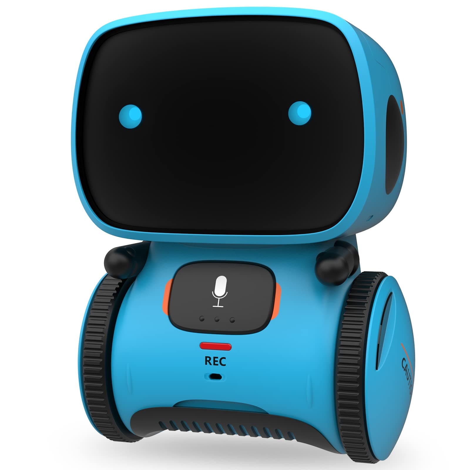 (Blue) - Robot Toys for Kids, Talking Interactive Voice Controlled Touch Sensor Smart Robotics with Singing, Dancing, Repeating, Speech Recognition and Voice Recording, Gift for Kids Age 3...