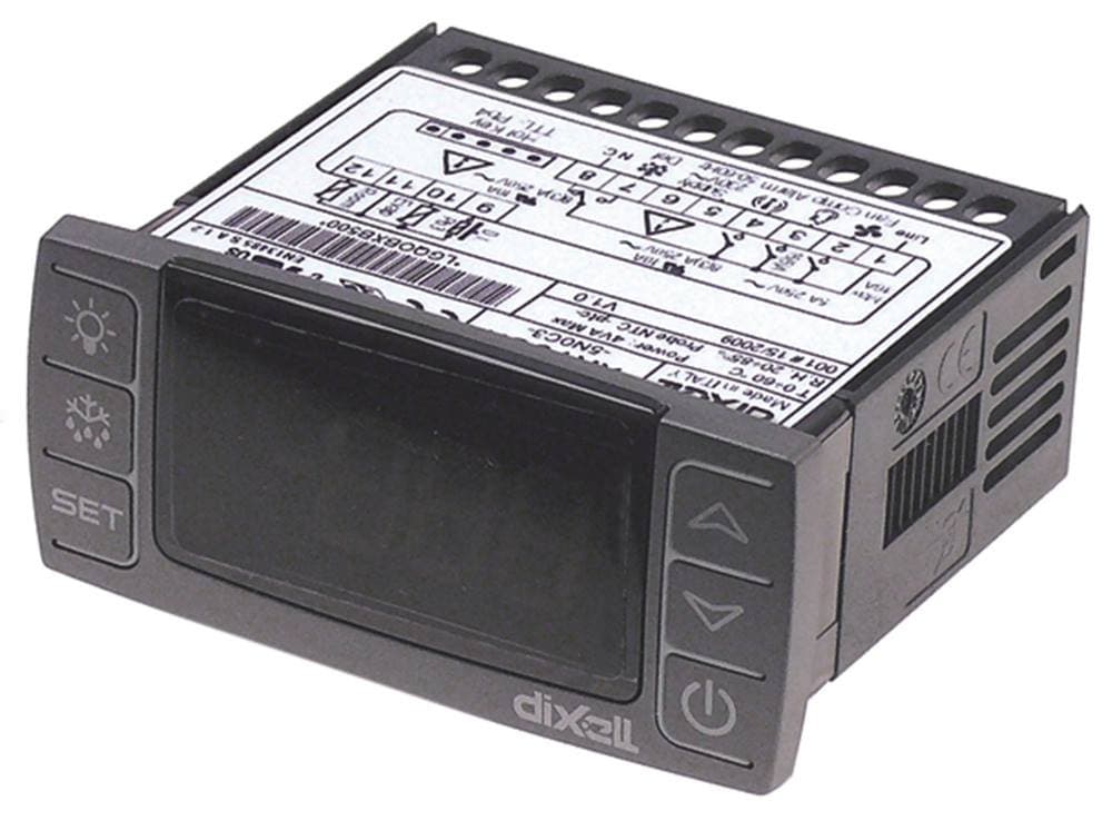 Dixell XR70CX-5N0C3 Electronic Controller 230 V AC for NTC/PTC -55 to +150 °C Display 3½-Digit Installation Dimensions 71 x 29 mm NTC/PTC NTC/PTC 4