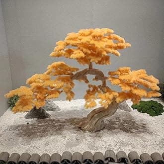 Artificial Tree Faux Podocarpus Plant Slik Fake Guest-Greeting Pine Tree for Home Decor Indoor or Outdoor Office Decoration Housewarming Gift(Size:2.5mx2m)