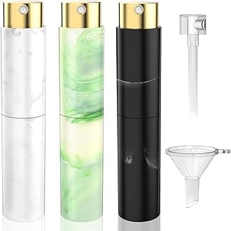 Vitog Travel Refillable Perfume Spray Bottle Atomizer Perfume Spray Mini Travel Bottle Pocket Empty Cologne Dispenser For Women Men