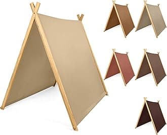 6 Pack Teepee Tents Bulk, Sleepover Play Tents Washable Foldable Teepee Shelter for Indoor Outdoor Slumber Pajama Party(Boho)