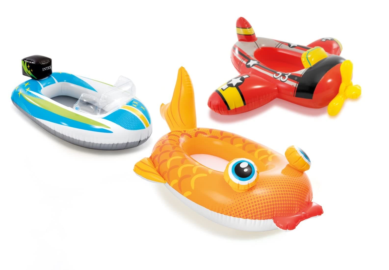 Pool Cruiser - Aufblasbare Babysitz/Schwimmboot, Modell Sortiert