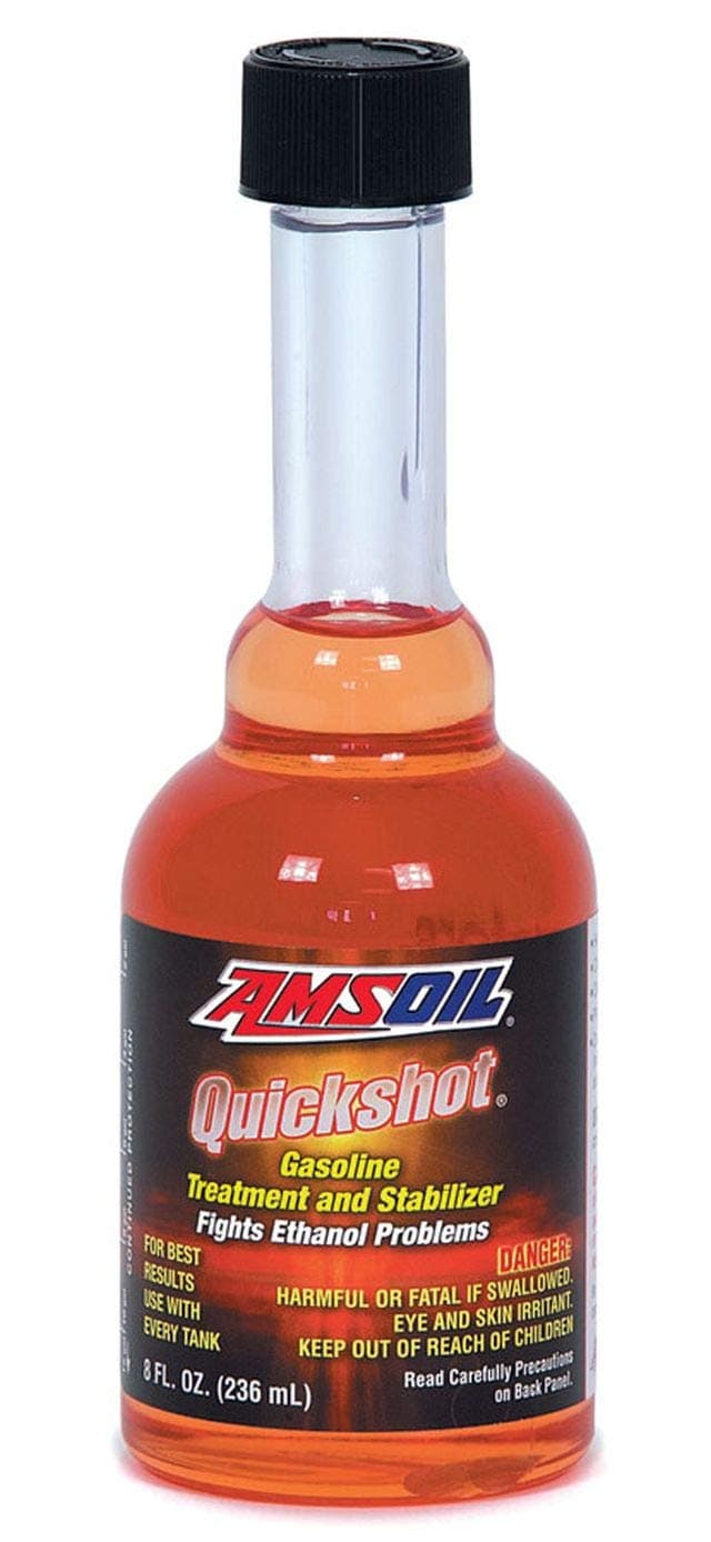Amsoil Quickshot Fuel Additive 8 oz for 2 and 4 Stroke Gasoline Engine
