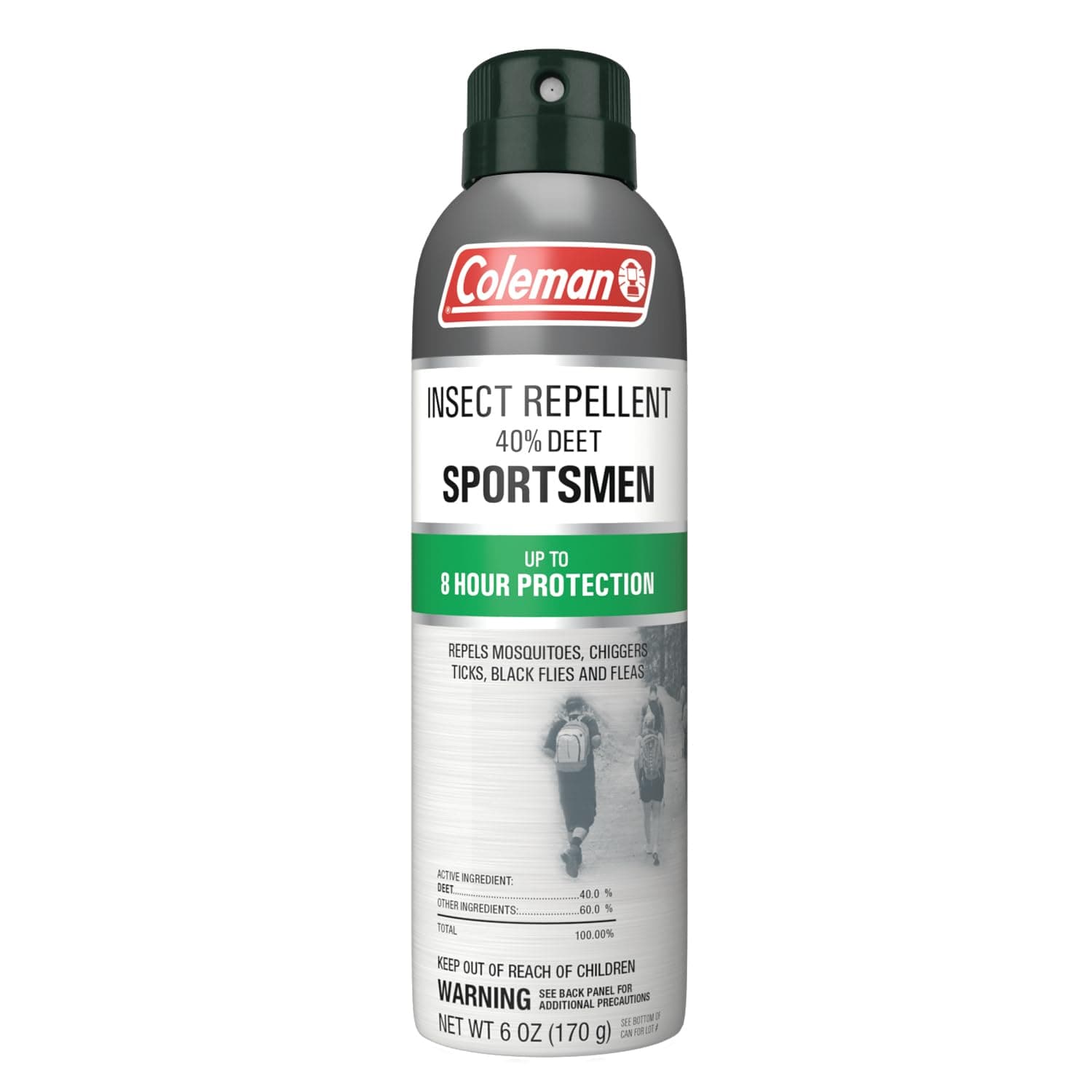 Coleman DEET Insect Repellent, 40% Deet Bug Repellent 6 oz.