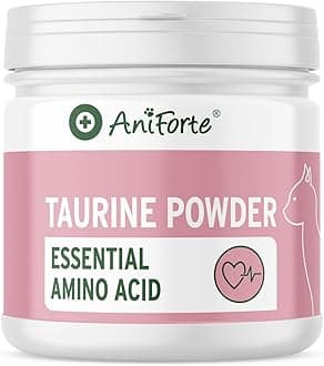 AniForte Taurine for Cats 100g - Natural Amino Acid Pet Supplement to Help Muscle Tremors & Nerve Function