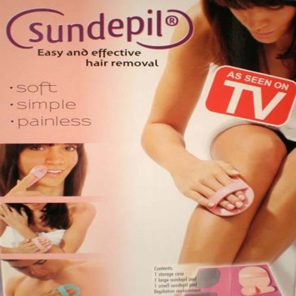 New Sundepil Hair Removal Pad Kit