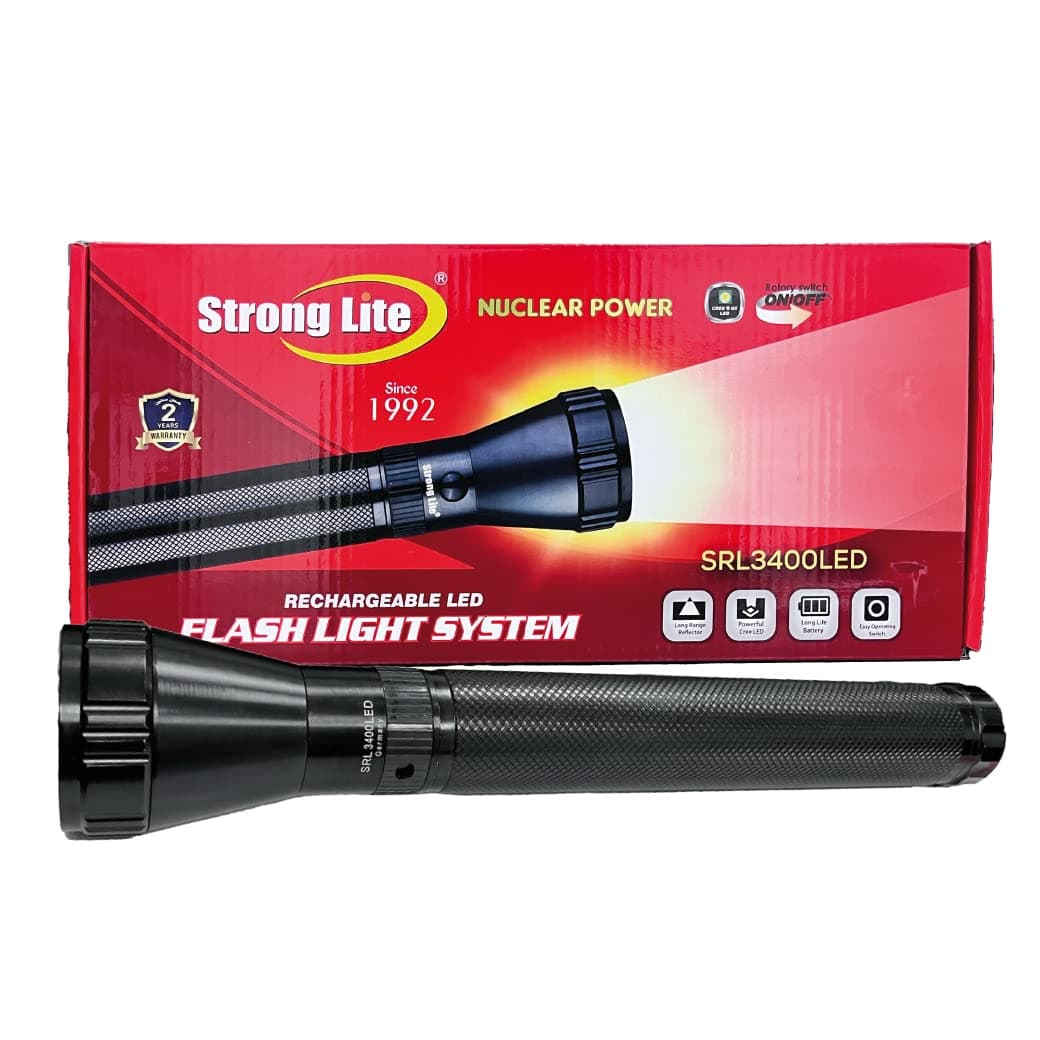 Strong Lite LED Rechargeable Flash Light, SRL3400LED