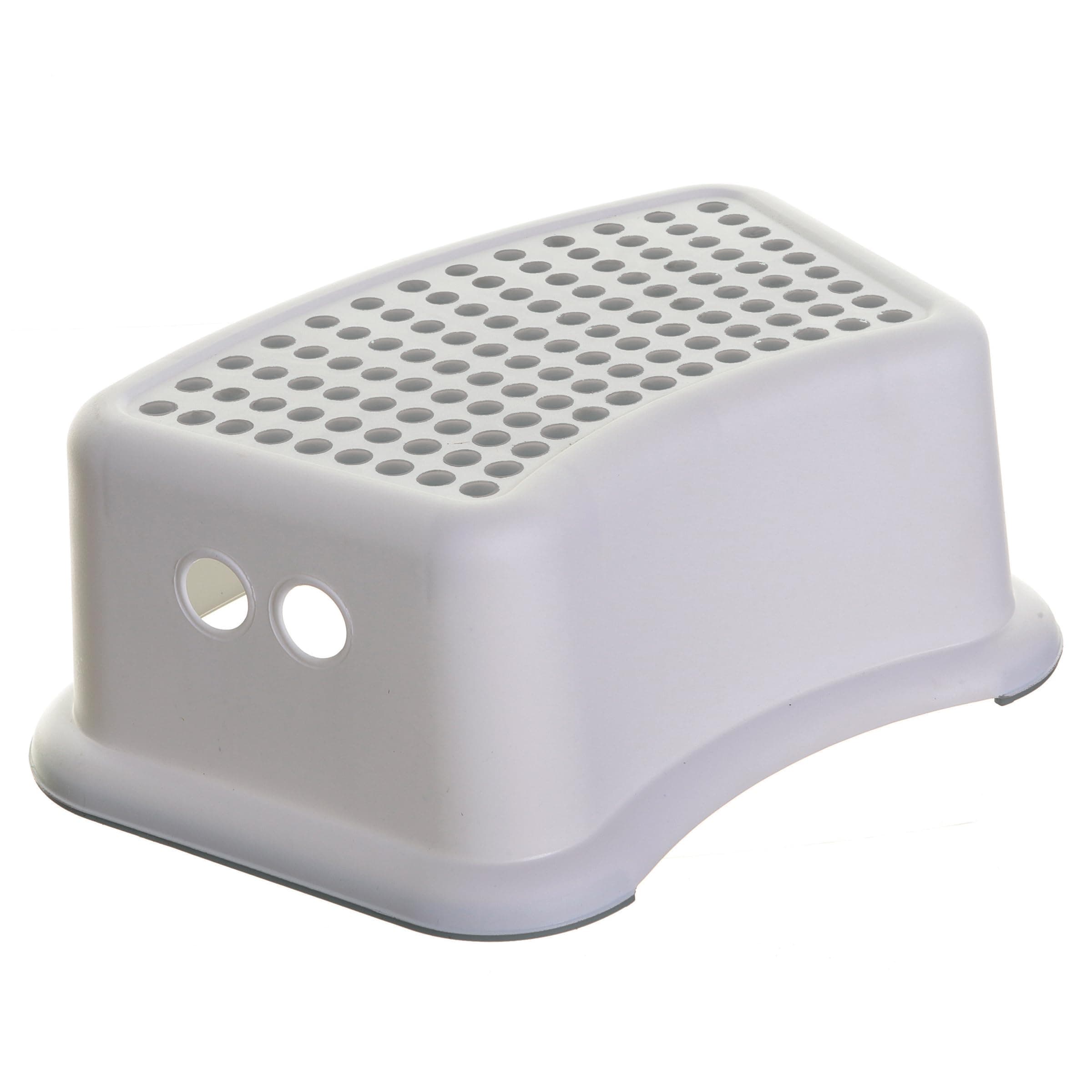 Dreambaby Step Stool Grey Dots, Toddler Potty Training Aid with Non Slip Base, Model L673