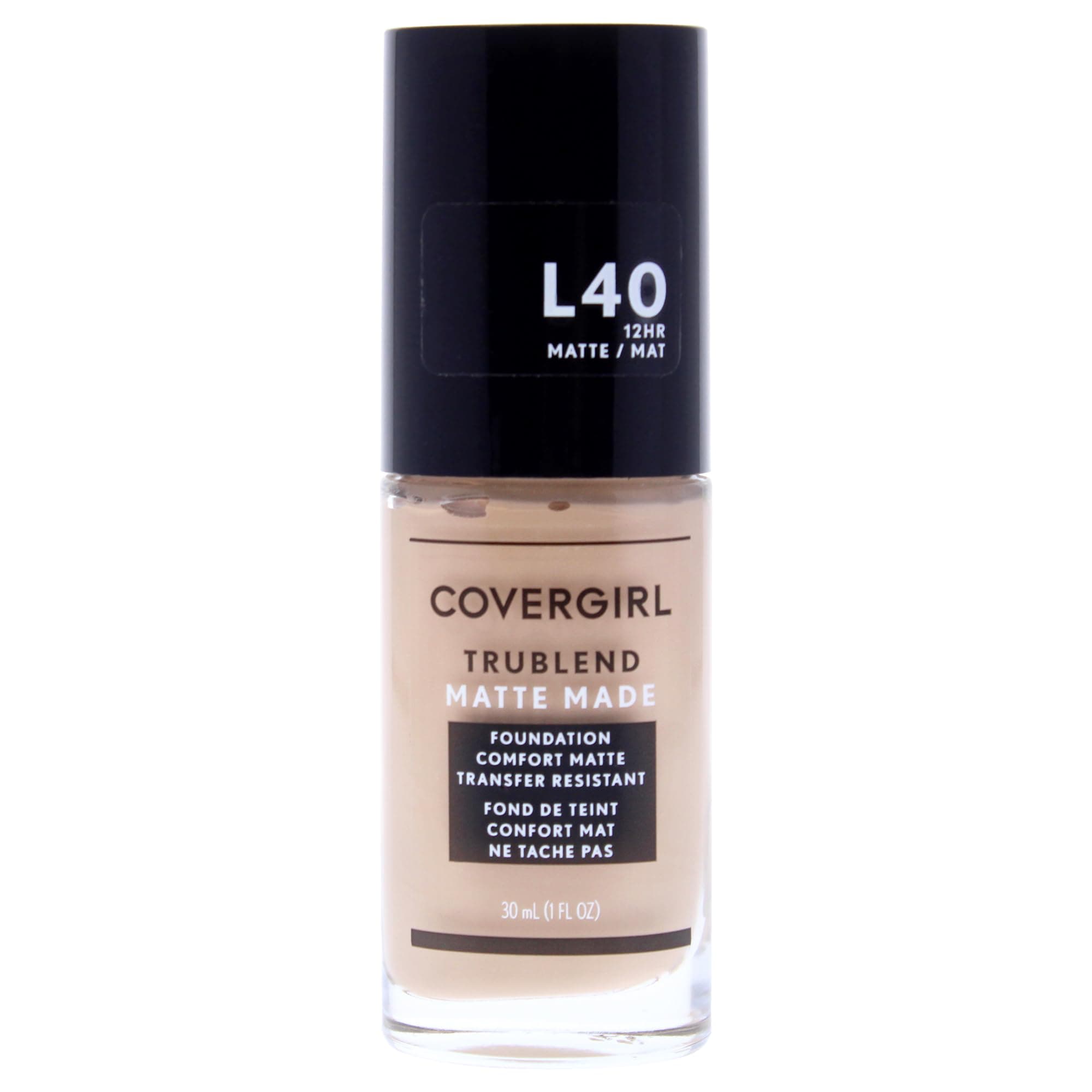 TruBlend Matte Made Liquid Foundation, Classic Ivory, 1 Fl Oz (Pack of 1)