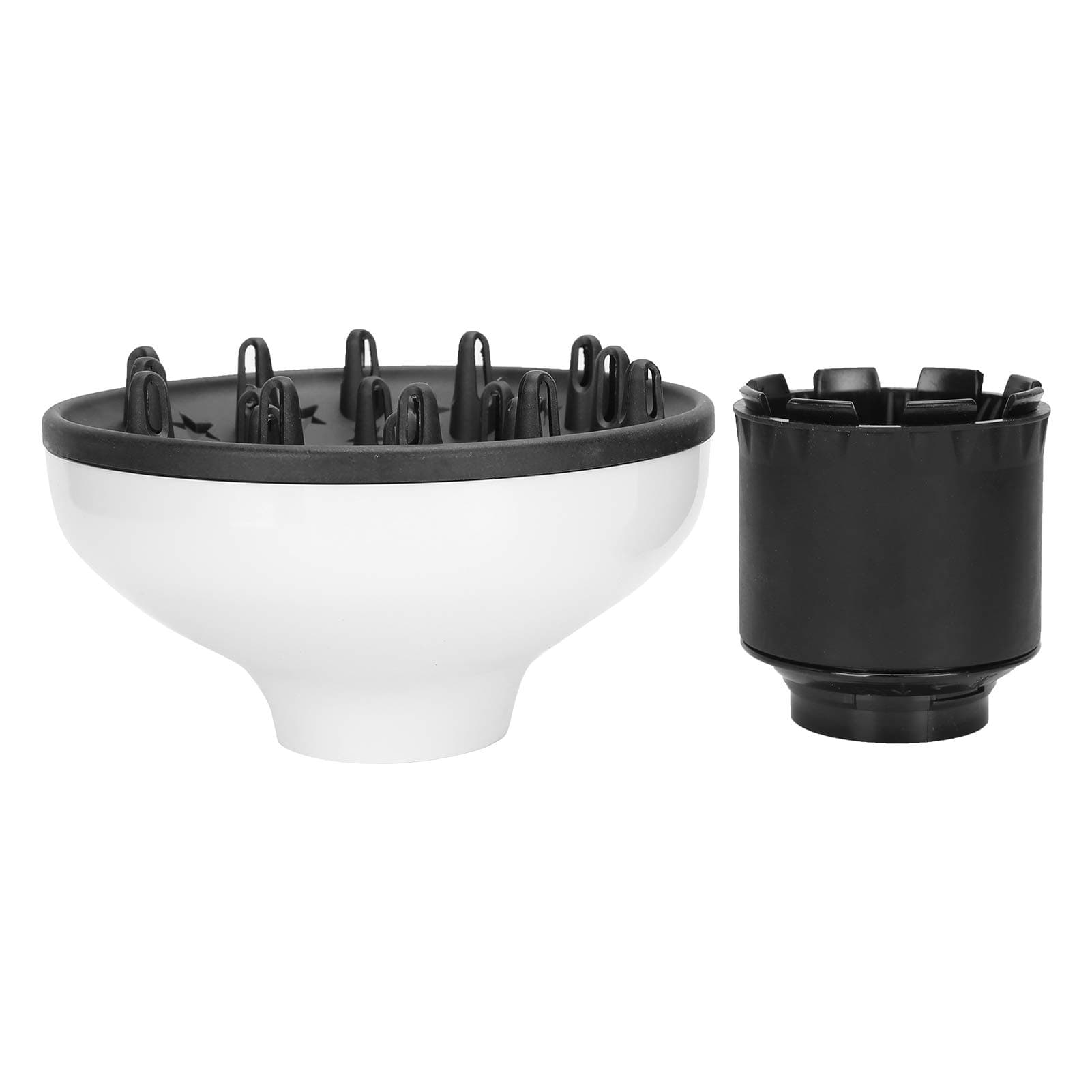 Curly Hair Dryer Diffuser, Universal Hair Dryer Diffuser, Evenly Dryers Diffuser Accessory, Hair Dryer Diffuser, for Home Man Salon Woman(white)