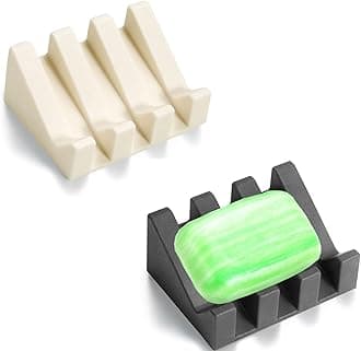 Soap Dish, Bar Soap Holder for Shower for Bathroom, Kitchen, Bathtub, Easy to Clean, Keep Soap Dry, Extend Soap Life