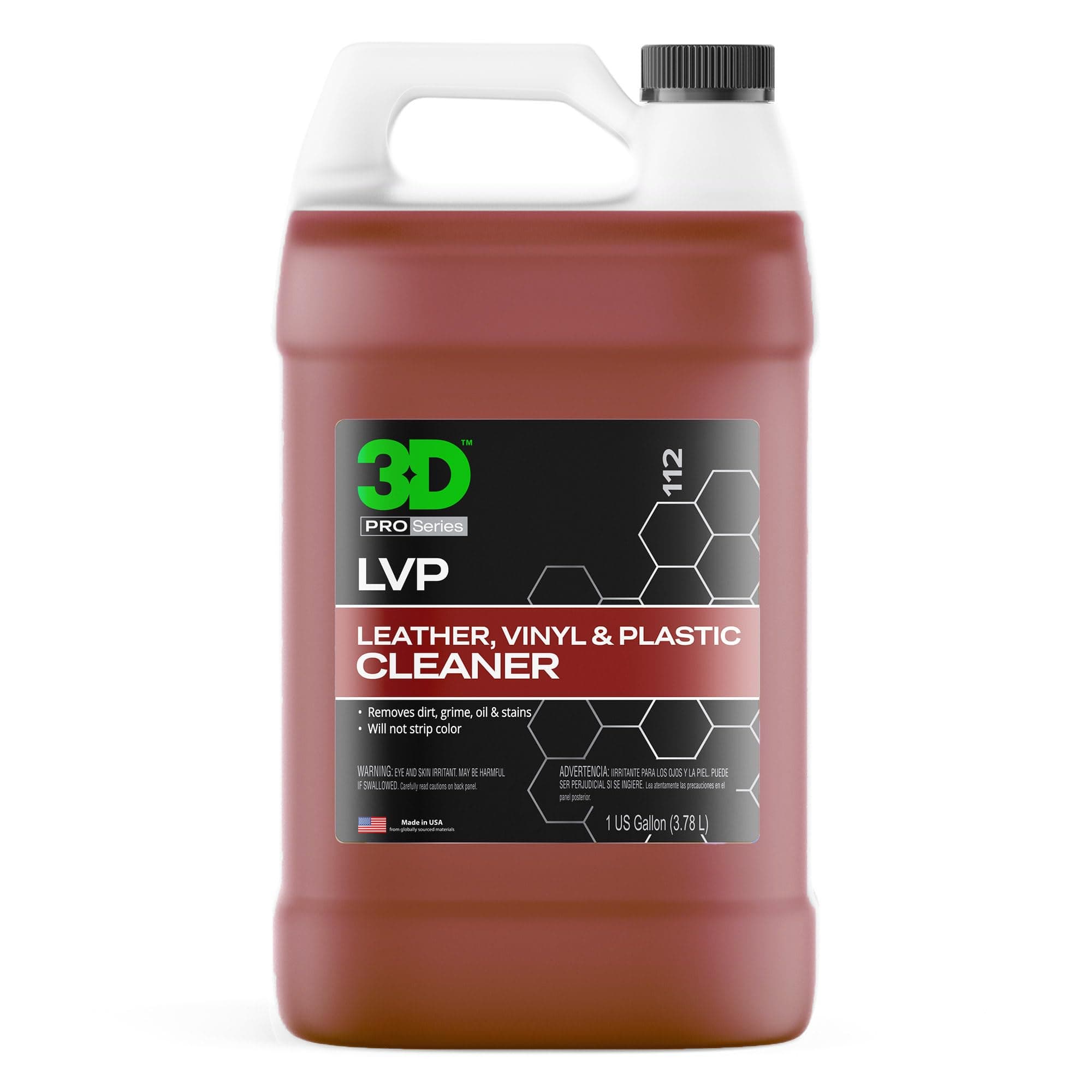 3D Leather, Vinyl & Plastic Cleaner - 1 Gallon | Concentrate