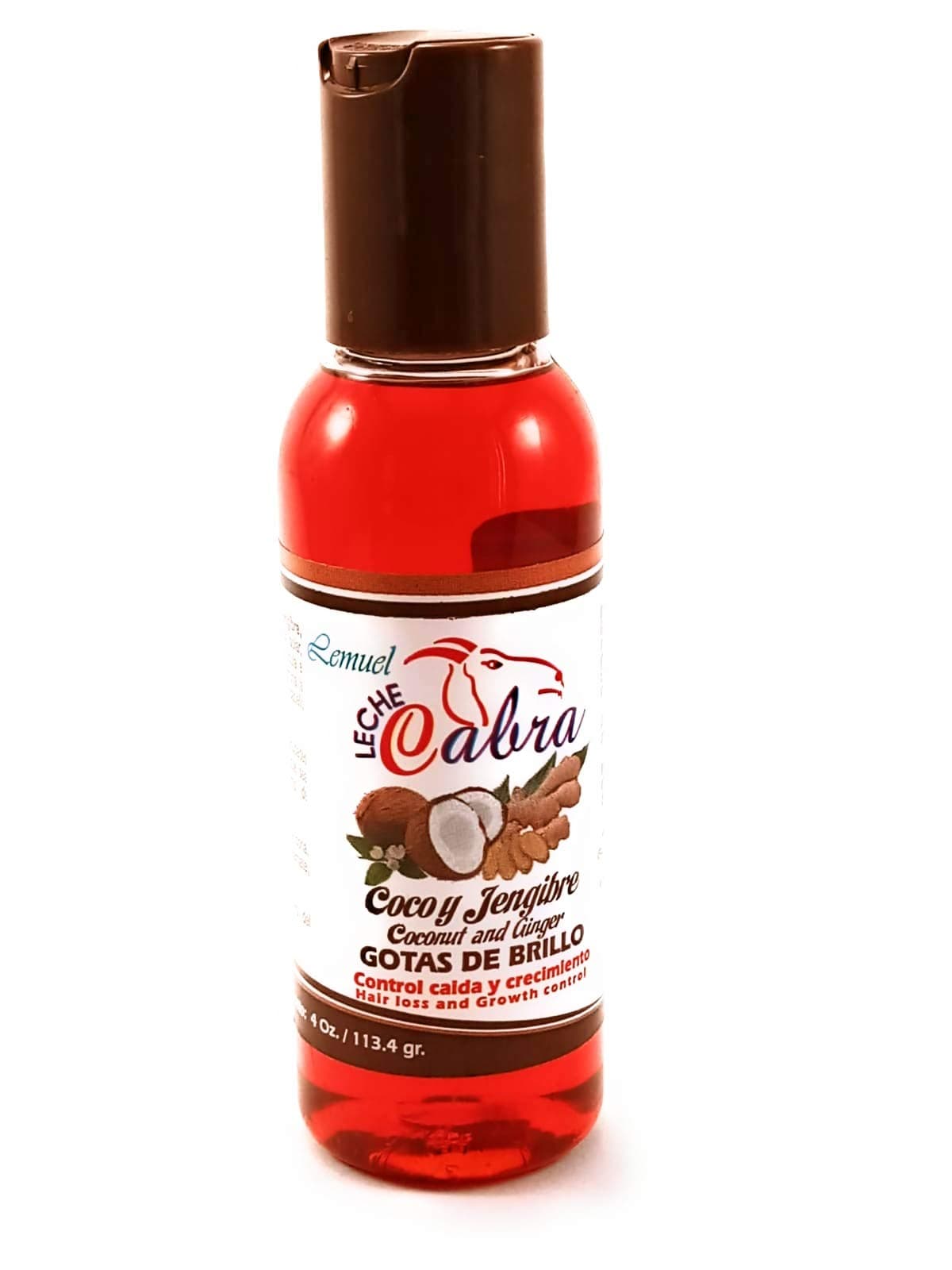Lemuel leche cabra gotas de Brillo coconut and ginger gloss