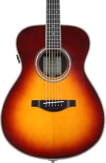 L-Series Transacoustic Guitar with Hard Gig Bag- Concert Size, Brown Sunburst