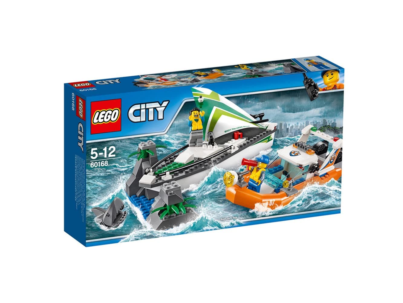 City 60168 sail boat rescue set