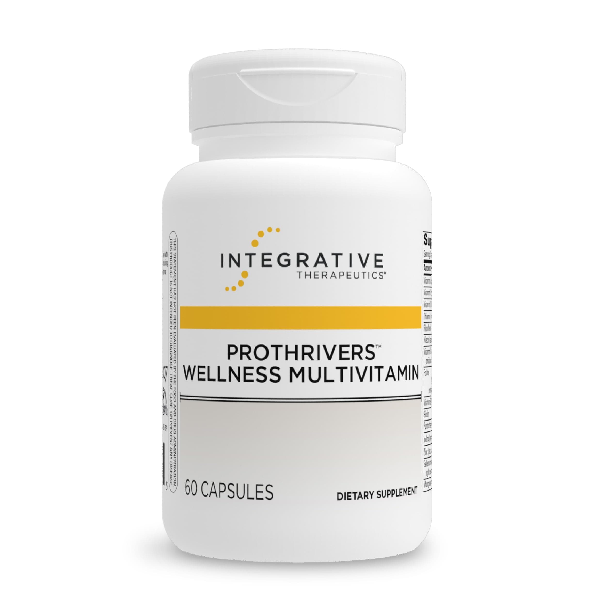 Integrative Therapeutics ProThrivers Wellness Multivitamin - Includes Vitamin A, C & B12 - Multivitamin Supplement with Included Minerals - 60 Capsules (30 Servings)