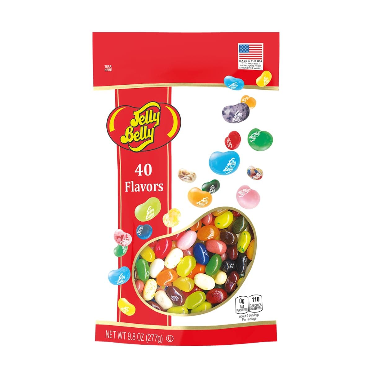 Jelly Beans, Assorted Flavors, 9.8-oz
