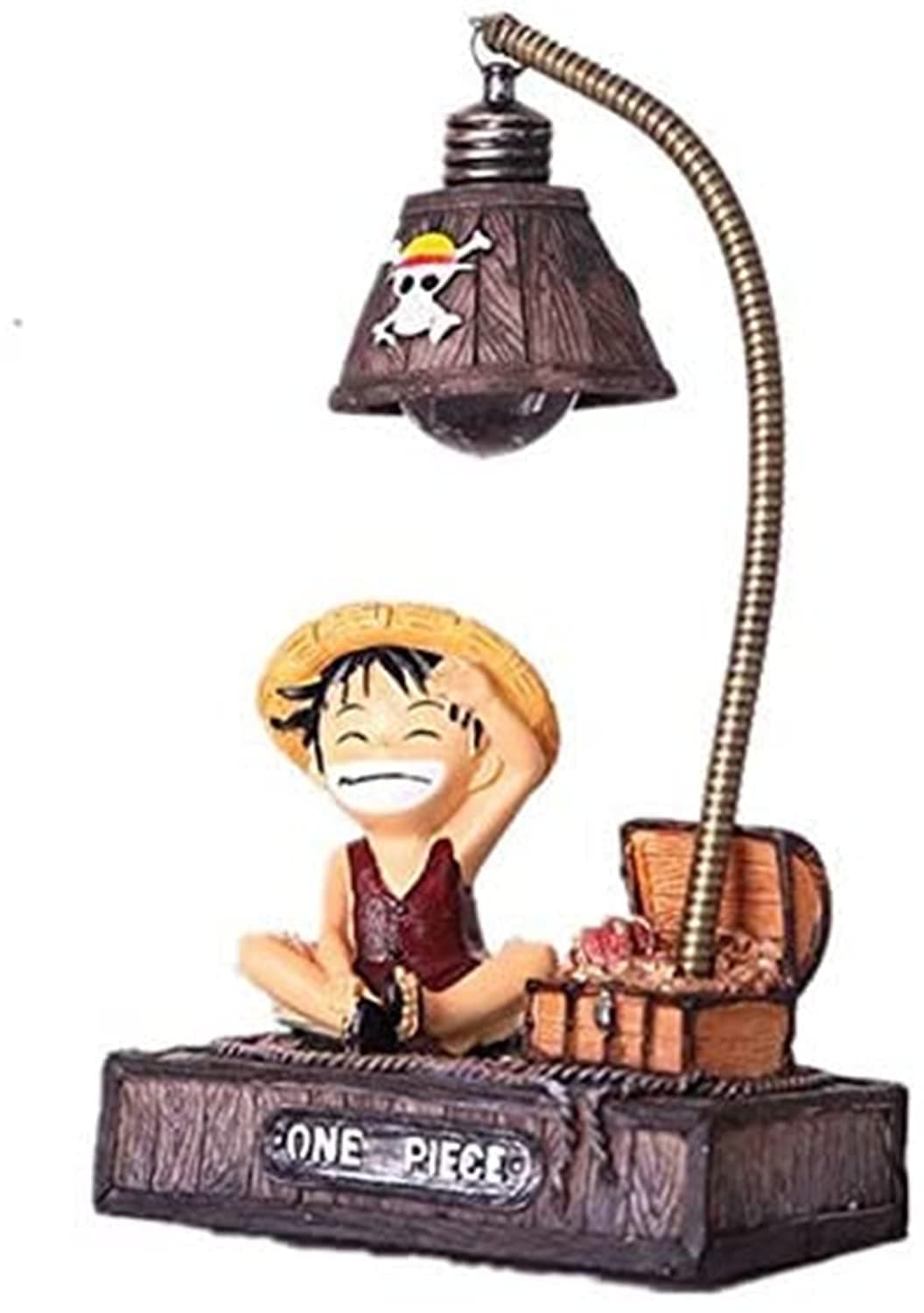 SKEIDO Anime one piece Luffy LED Night Light Table Lamp Figure Toys Home Deocr