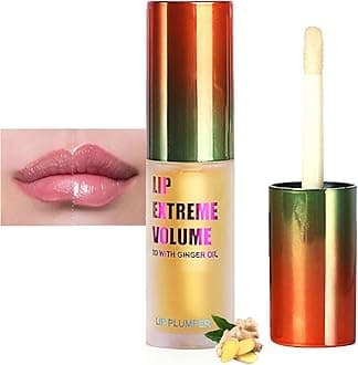 Lip Plumper Extreme - Plumping Lip Gloss - Clear Lip Plump Gloss -Lip Enhancer Plumper - Lip Moisturizer for Dry Lips - Lip Filler Plumper - Volumize Lips Instantly for Thicker & Fuller Lips