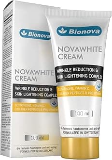 Bionova Novawhite Glutathione Lotion for Glowing Skin Wrinkle Reduction Complex for Men and Women- Suitable For all Skin types, 30ml