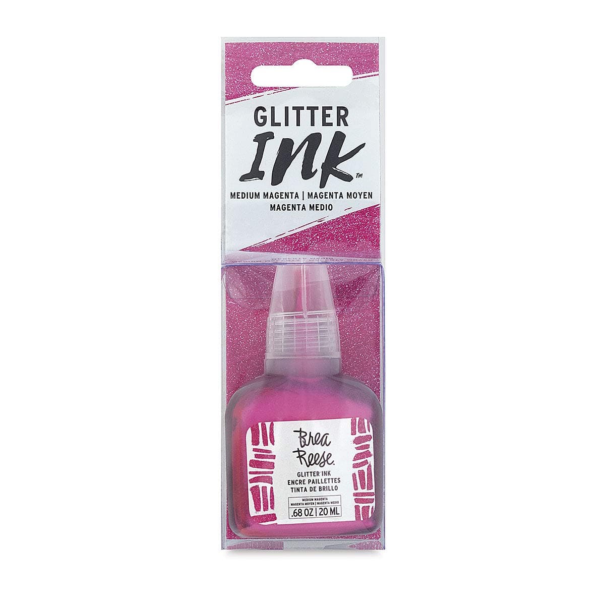 Brea Reese 30821 Glitter Ink, Medium Magenta