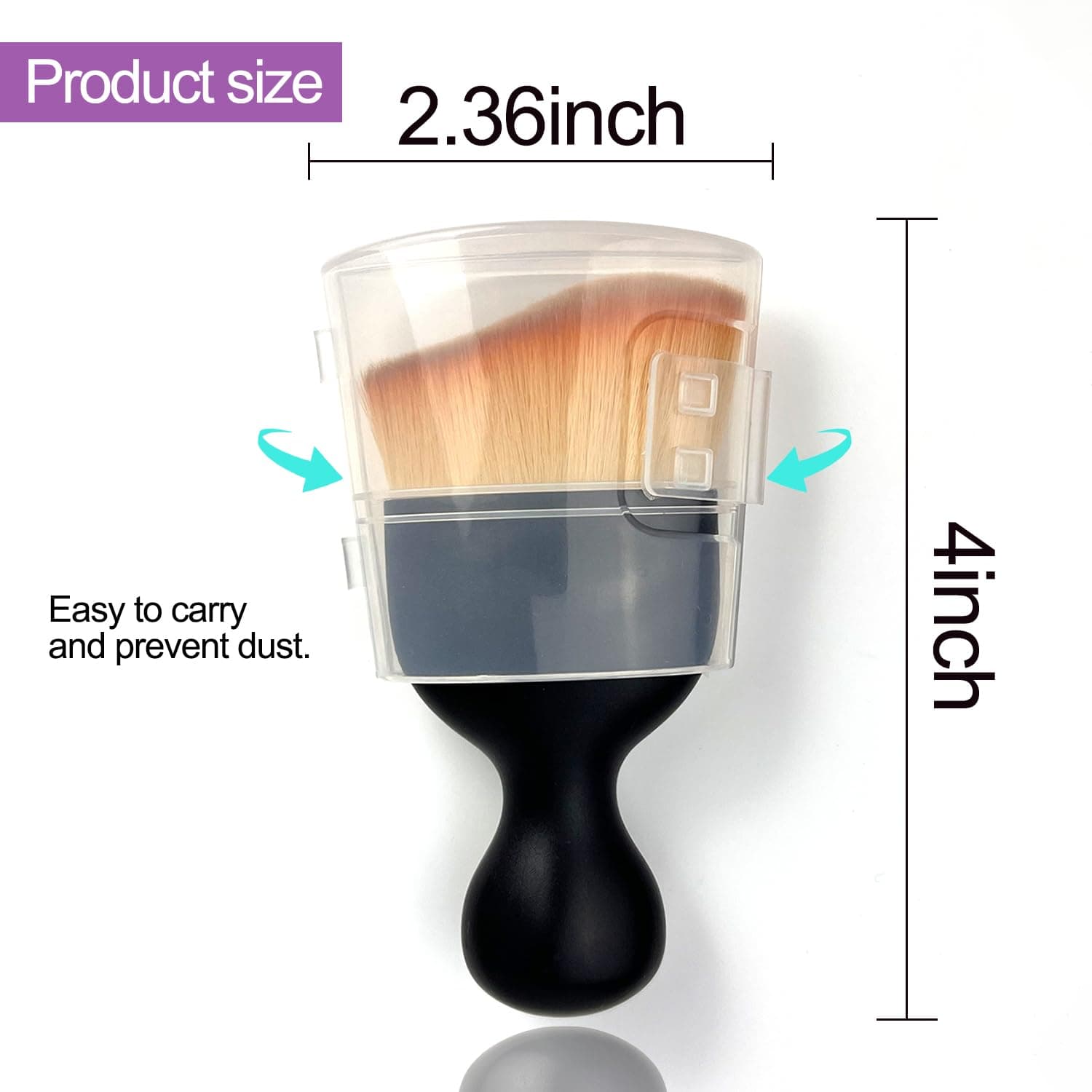 Car Interior Dust Brush,Auto Detailing Brushes,Soft Bristle Cleaning Brush,Car Detailing Brush Dusting Tool for Air Conditioner Vents, Leather,Leather,Scratch Free