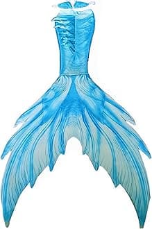 Fabulous Mermaid Dress for Women - Adult Mermaid Costume with No Flipper Beach Swimsuits