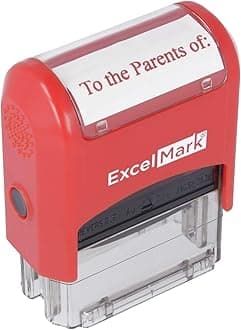 ExcelMarkTo the Parents of - Self-Inking Two-Color Rubber T