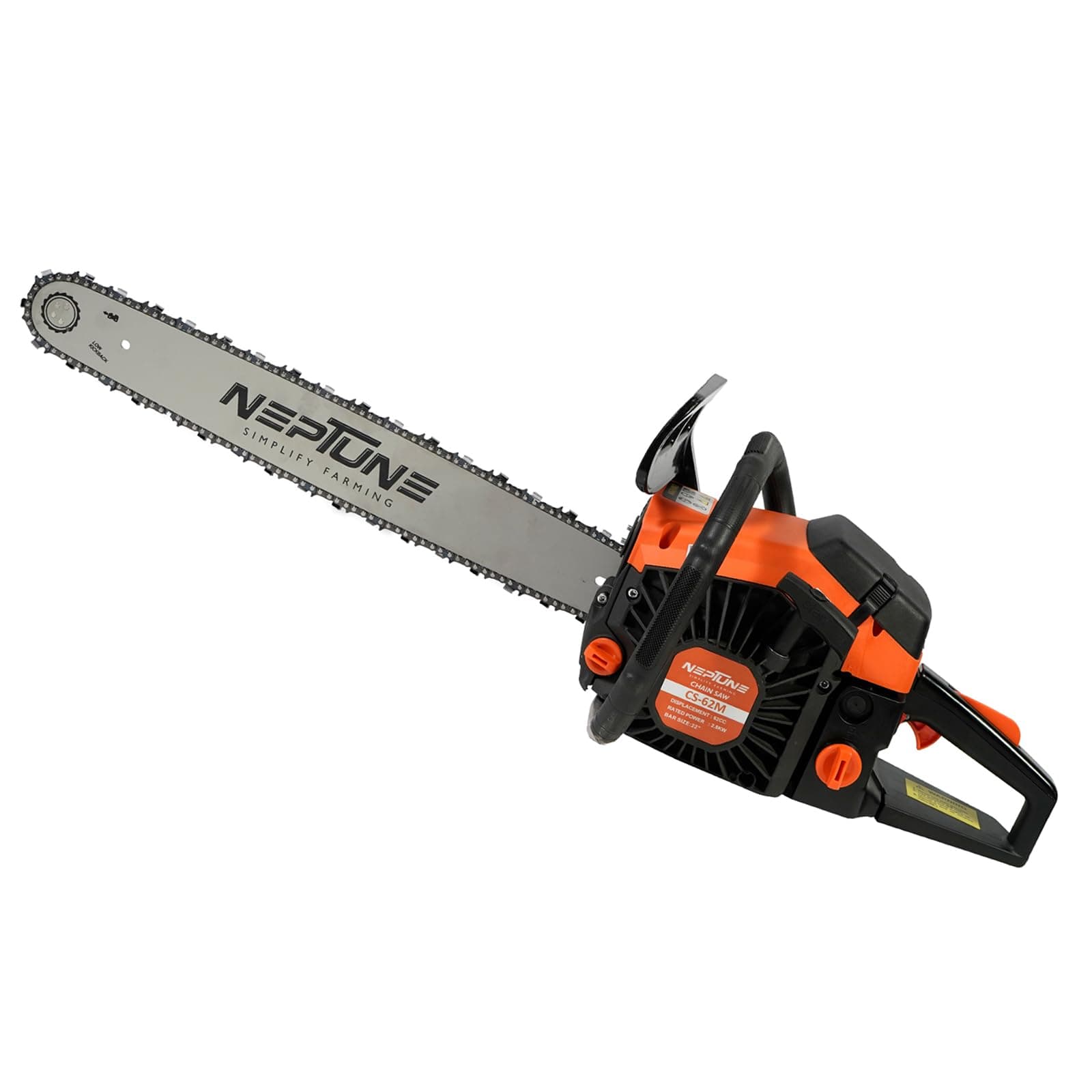 CS-62 Heavy Duty 62CC Powerful 2Stroke Petrol Chain Saw | Woodcutting Saw with 22" Blade| Professional Wood Cutter Saw for Farm,Trees,Garden, Agriculture, Rescue & Landscapes