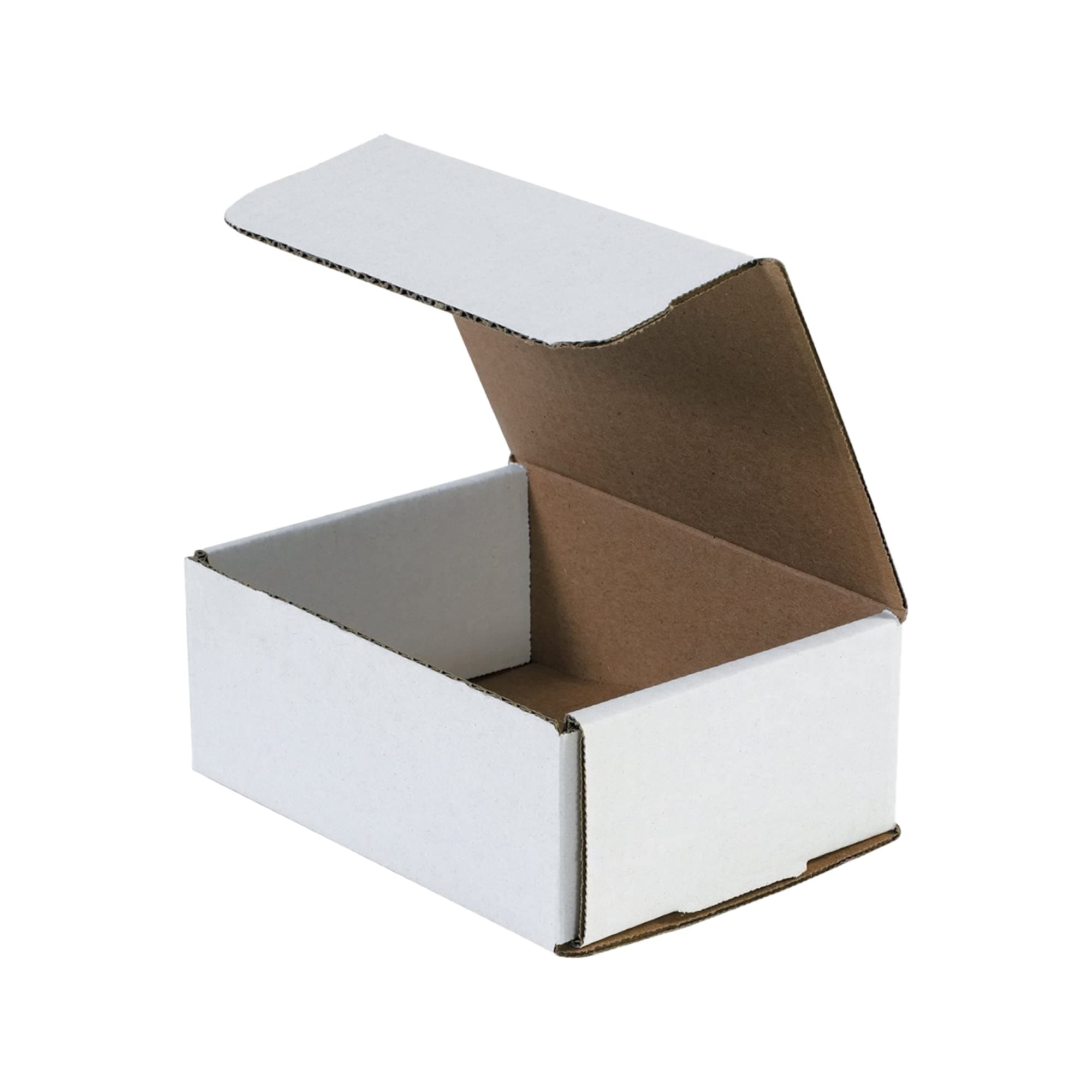 Box USA Shipping Boxes Flat 10"L x 4"W x 2"H 50-Pack - Corrugated Cardboard Box for Moving, Mailing, Packing, Packaging and Storage