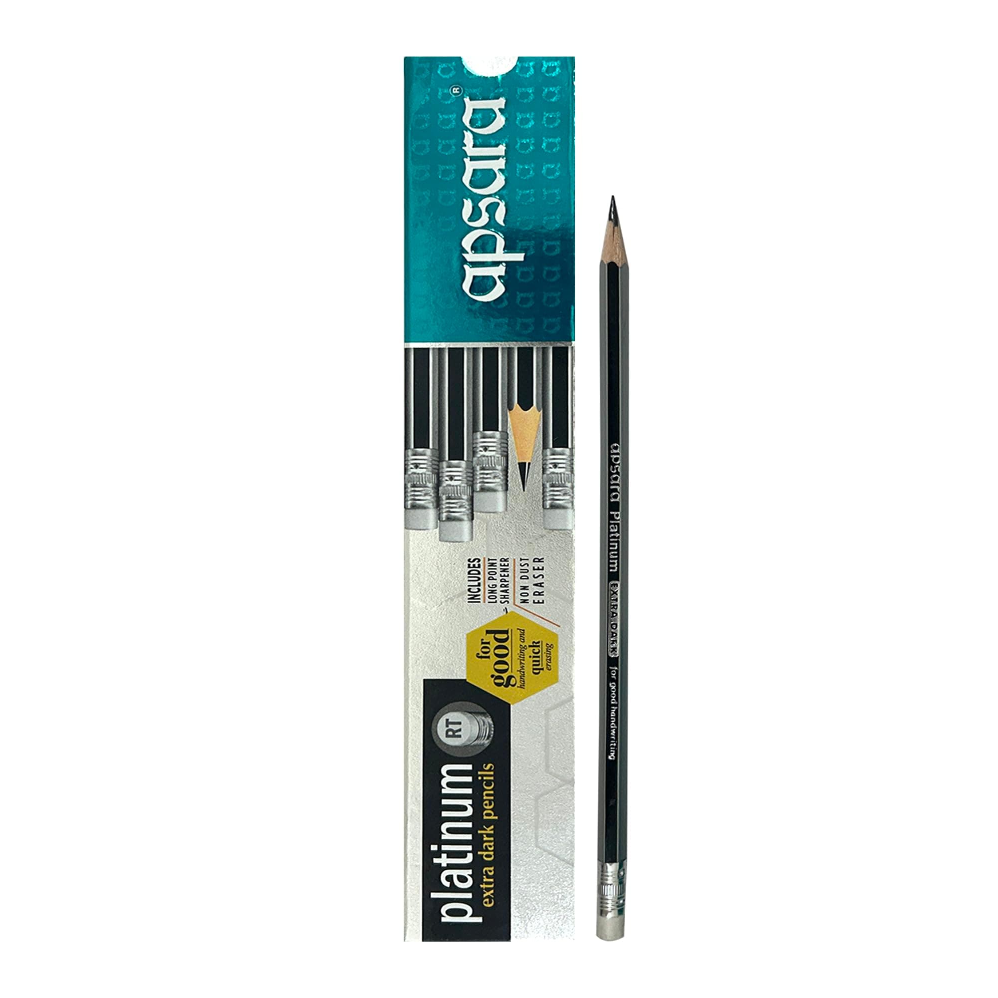 Apsara Aps Platinum RT Pencils Pack of 10