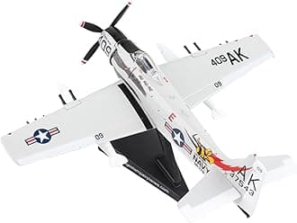 Daron Postage Stamp A1H SkyRaider 1/110 Papoose Flight PS5364-3, White