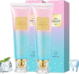 - 2PC Niacinamide Toothpaste, Niacinamide Whitening Toothpaste, Intensive Nicotinamide White Teeth, Fresh Breath, Stain Removal