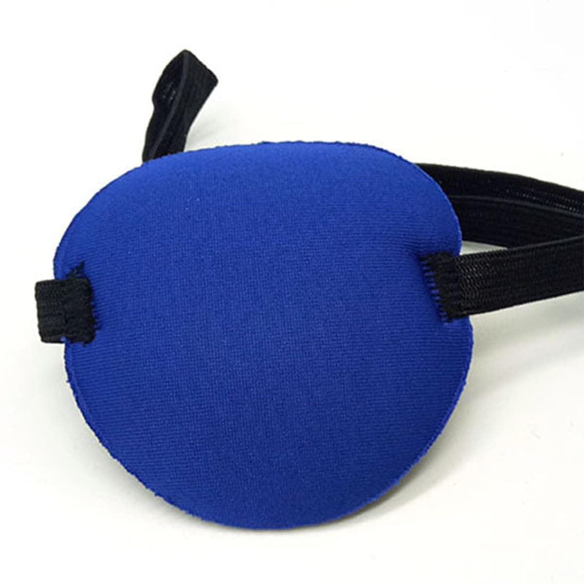 Eye Patch Adults Eye Cover for Lazy Eye Soft Pirate Eye Patch for Halloween Pirate Theme (Blue)
