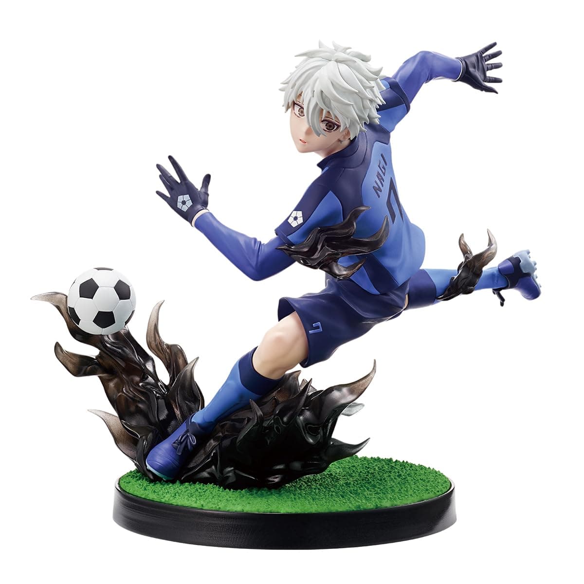 Seishiro Nagi Figure With Blue Lock Ball 14Cm