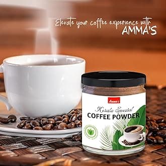 AMMAS - Kerala Homemade Coffee Powder I Authentic & Aromatic South Indian Blend | Freshly Ground Coffee from Kerala | Handcrafted with Love | Ideal for Traditional Filter Coffee