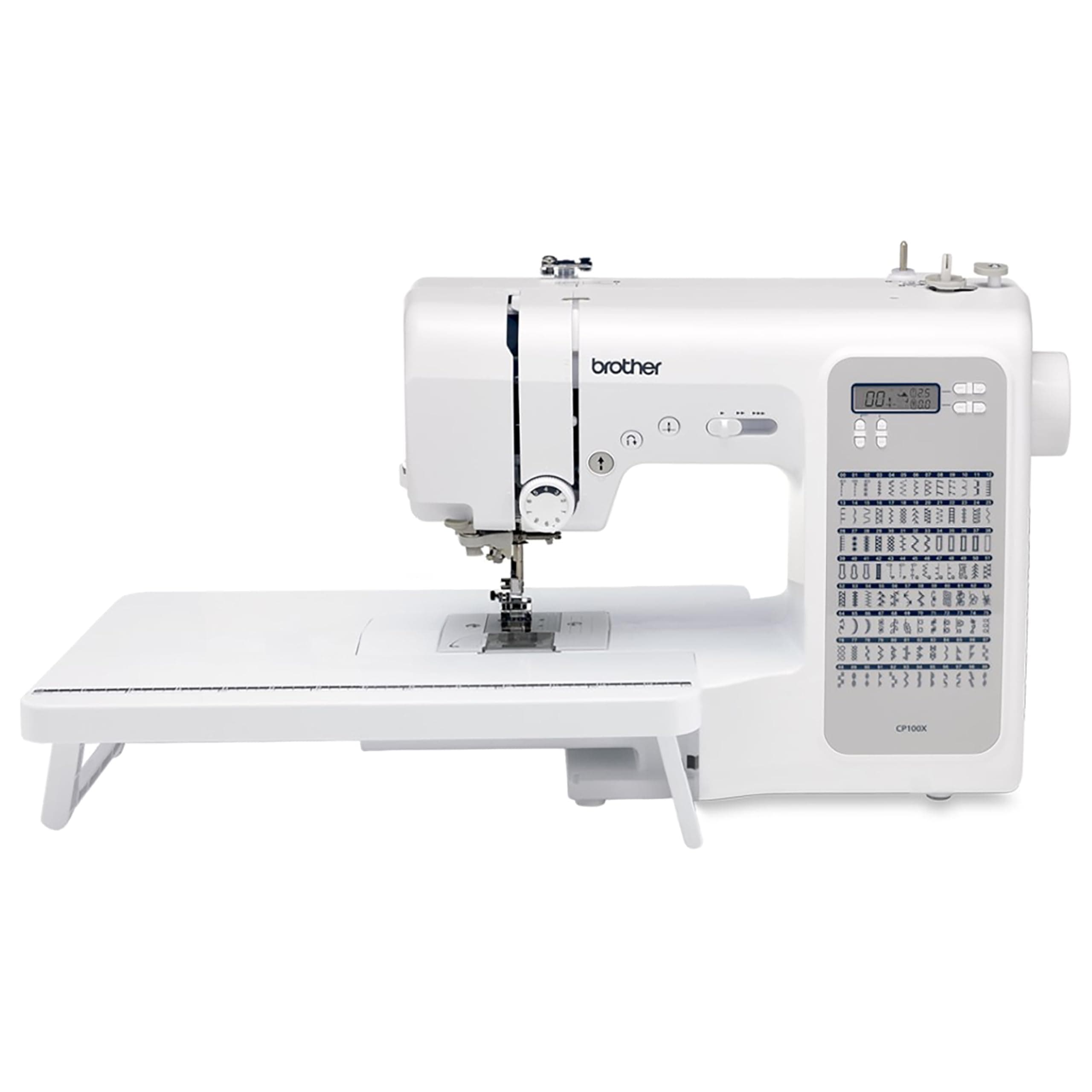 BROTHER CP100X Computerized Sewing and Quilting Machine, Metal, White
