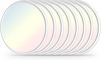 LED Ceiling Light, 9 Inch Led Flush Mount Ceiling Light 2800LM 3000K/4500K/6000K 3CCT Dimmable for Kitchen,Bedroom,Living Room(8 Pack, White)…