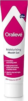 Moisturising Dry Mouth Relief Gel (1 x 50ml), Hydrating Gel for Sore, Dry, Sensitive Mouths with Xylitol to Protect Teeth – Genuine Oralieve Solution