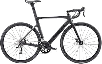 Leisure bicycle Road Bike Carbon Complete Bicycle Road Bike Carbon Fiber Frame Racing Road Bike With 22 Speeds Carbon Bike(Gray)