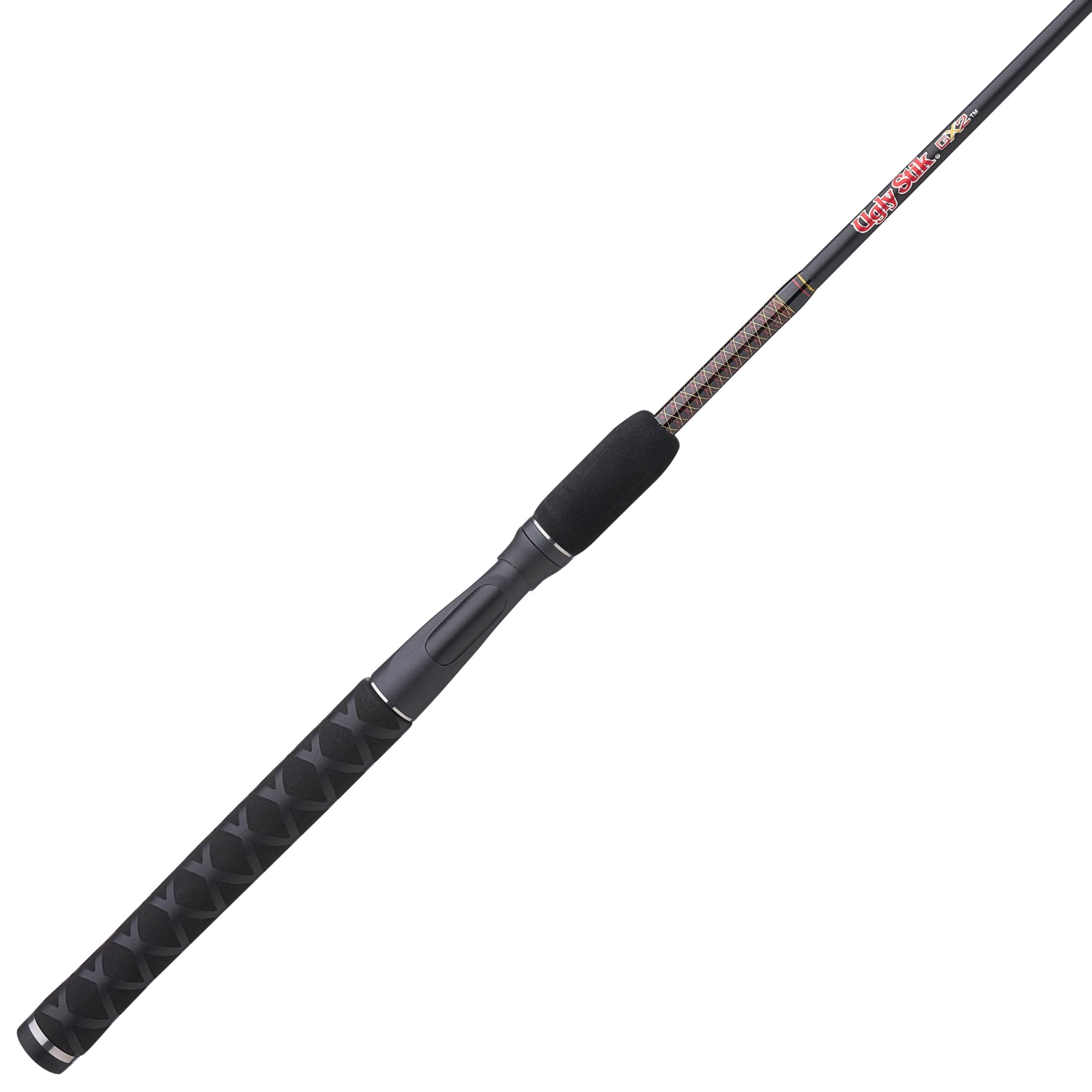 6’6” GX2 Spinning Rod, Three Piece Spinning Rod, 6-15lb Line Rating, Medium Rod Power, Moderate Fast Action, 1/8-5/8 oz. Lure Rating