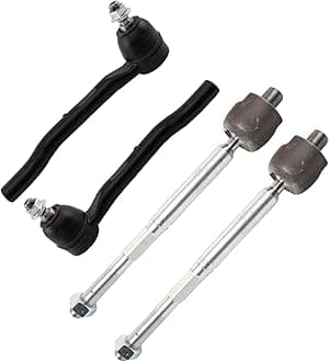 TRQ Front Tie Rod Set Compatible with 2018-2022 Honda Odyssey