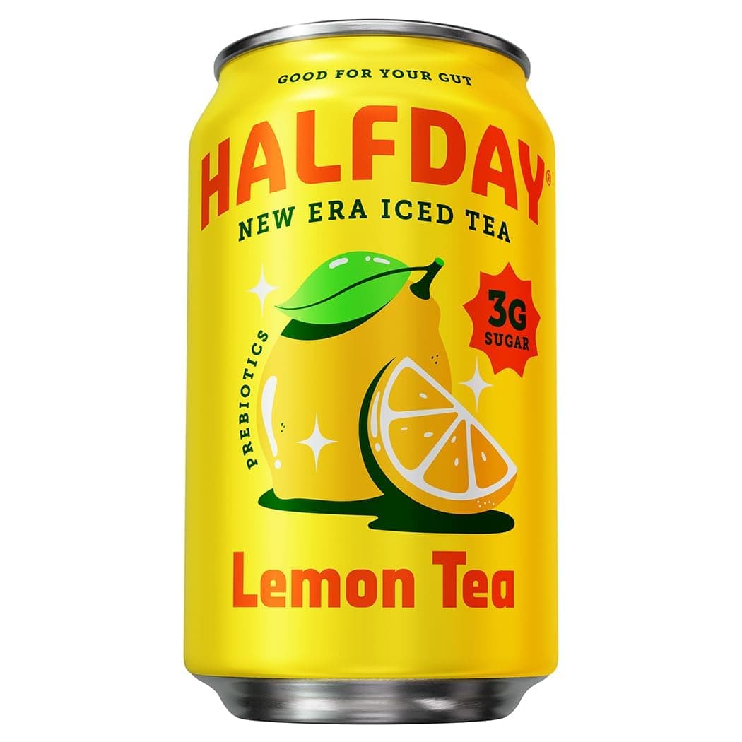Prebiotic Lemon Iced Tea, 12 Fl Oz Can
