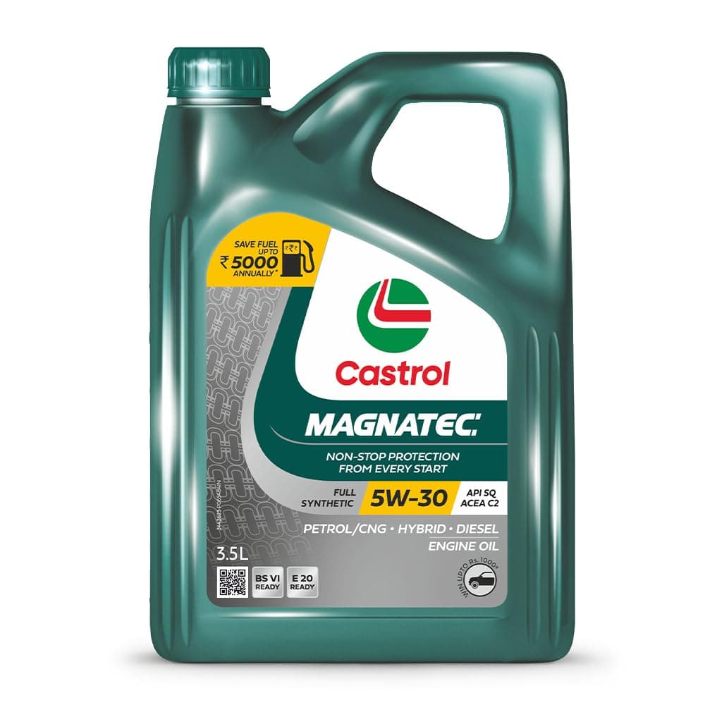 MAGNATEC 3416662 Stop-Start 5W-30 Full Synthetic Engine Oil for Petrol, Diesel and CNG Cars (3.5L)